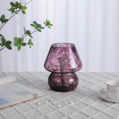 Glass Translucent Bedside Lamp